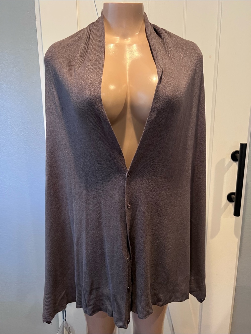 New Papillon 100% Bamboo versatile multi-way Button wrap scarf Shawl Cardigan OS